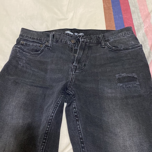 Black Ripped Jeans - Picture 3 of 5